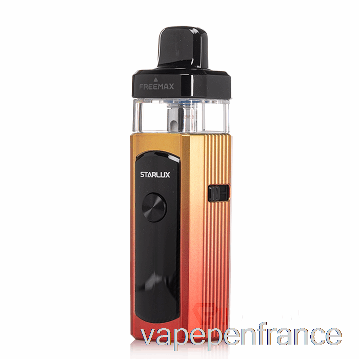 Freemax Starlux 40w Pod Système Stylo Vape Or Rouge